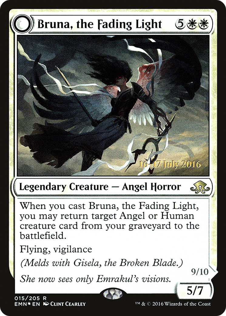 Bruna, the Fading Light (PEMN-15AS) - Eldritch Moon Promos: (mooneldrazidfc) Foil - Premium MTG Single from Wizards of the Coast - Just $2.81! Shop now at Game Crave Tournament Store