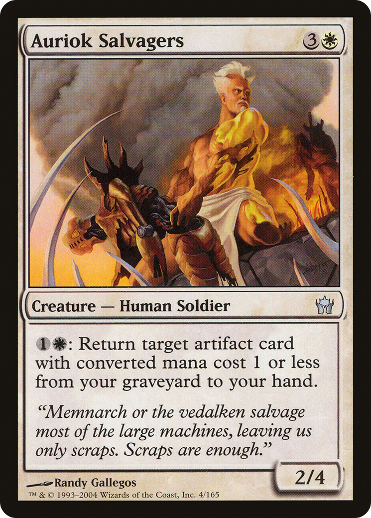 Auriok Salvagers (5DN-004) - Fifth Dawn Foil - Premium MTG Single from Wizards of the Coast - Just $3.31! Shop now at Game Crave Tournament Store