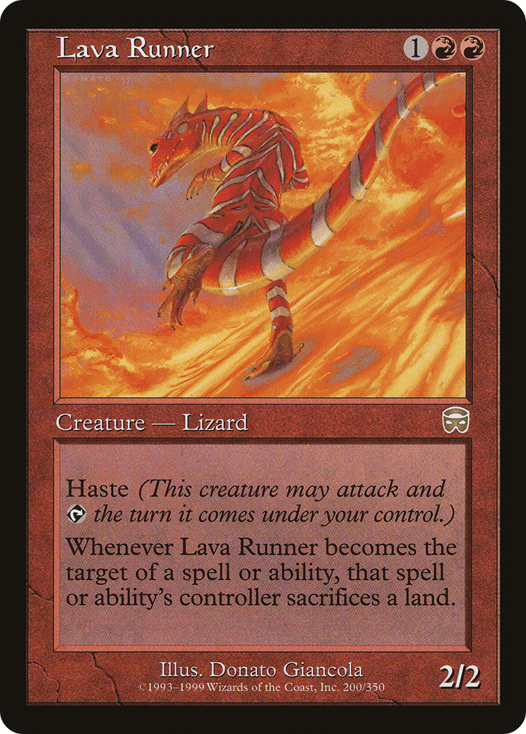 Lava Runner (MMQ-200) - Mercadian Masques - Premium MTG Single from Wizards of the Coast - Just $0.09! Shop now at Game Crave Tournament Store