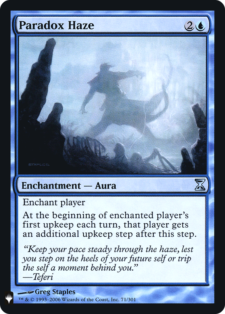 Paradox Haze (FMB1-027) - Mystery Booster Retail Edition Foils Foil - Premium MTG Single from Wizards of the Coast - Just $1.69! Shop now at Game Crave Tournament Store