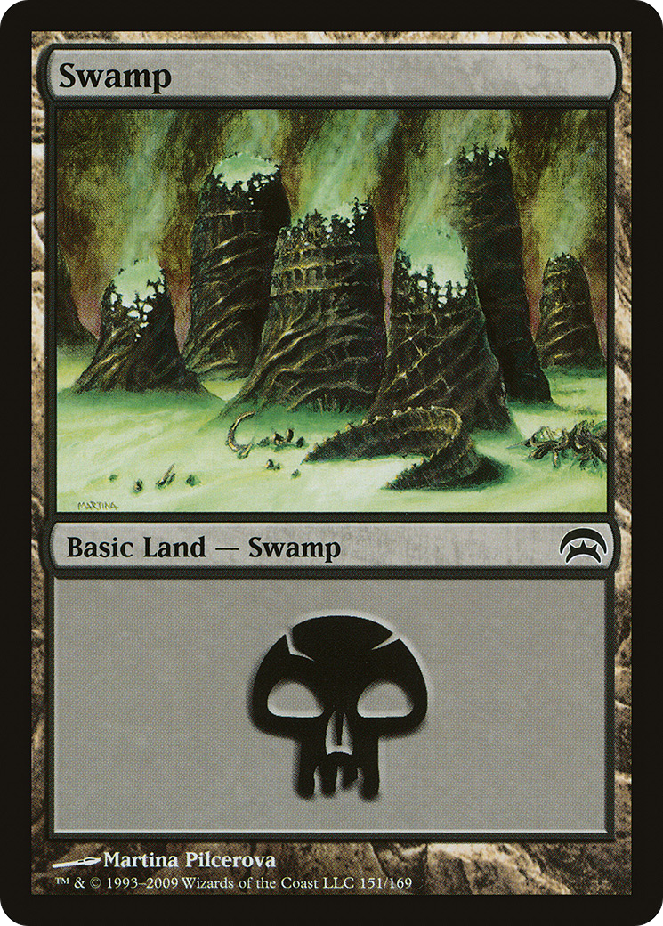 Swamp (HOP-151) - Planechase - Premium MTG Single from Wizards of the Coast - Just $0.14! Shop now at Game Crave Tournament Store