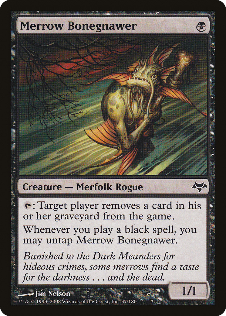 Merrow Bonegnawer (EVE-037) - Eventide - Premium MTG Single from Wizards of the Coast - Just $0.08! Shop now at Game Crave Tournament Store