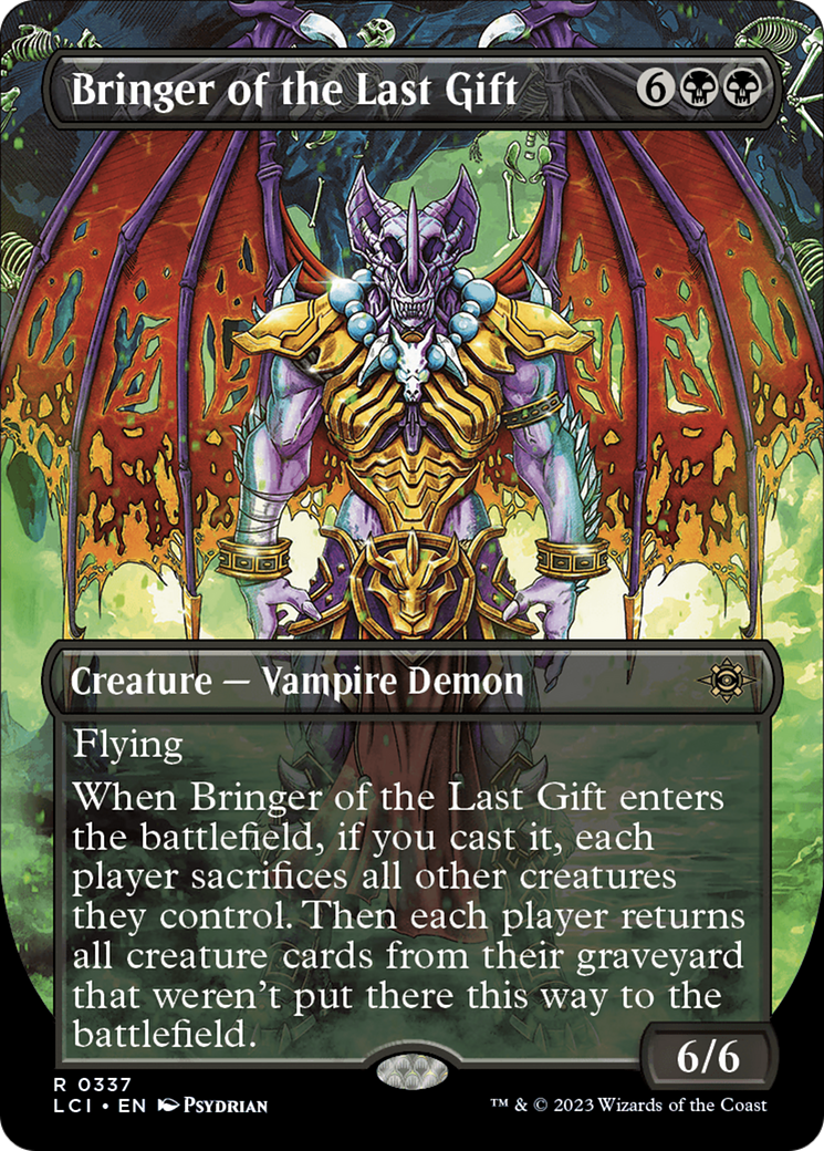 Bringer of the Last Gift (LCI-337) - The Lost Caverns of Ixalan (Borderless) - Premium MTG Single from Wizards of the Coast - Just $0.08! Shop now at Game Crave Tournament Store