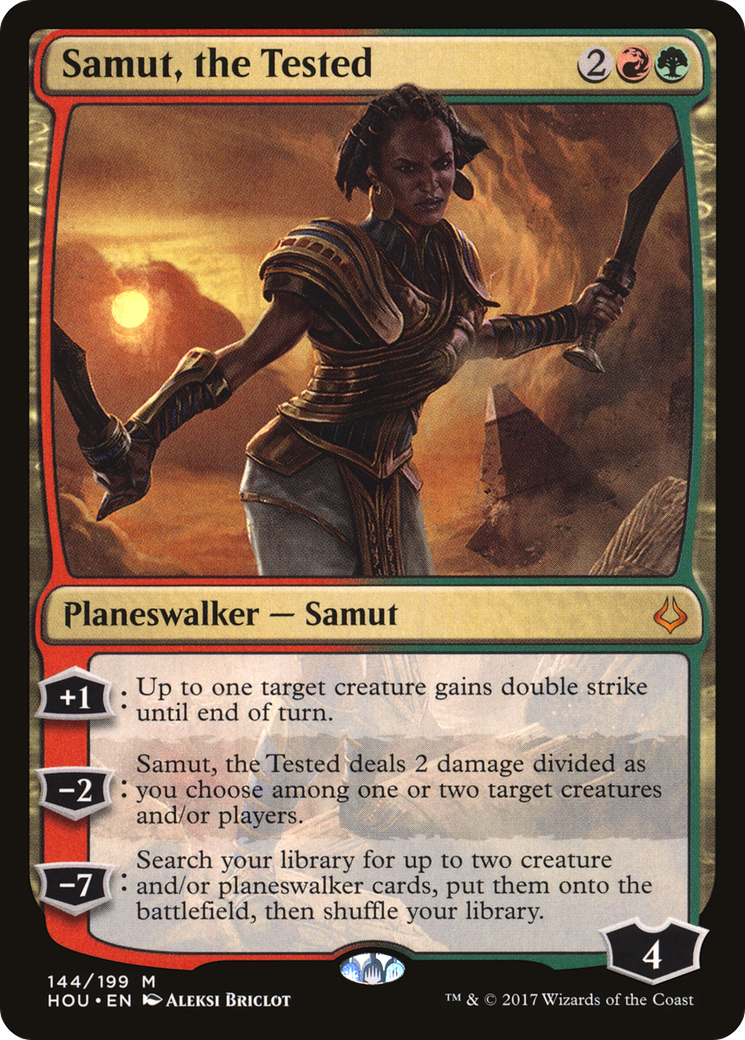 Samut, the Tested (HOU-144) - Hour of Devastation - Premium MTG Single from Wizards of the Coast - Just $0.37! Shop now at Game Crave Tournament Store