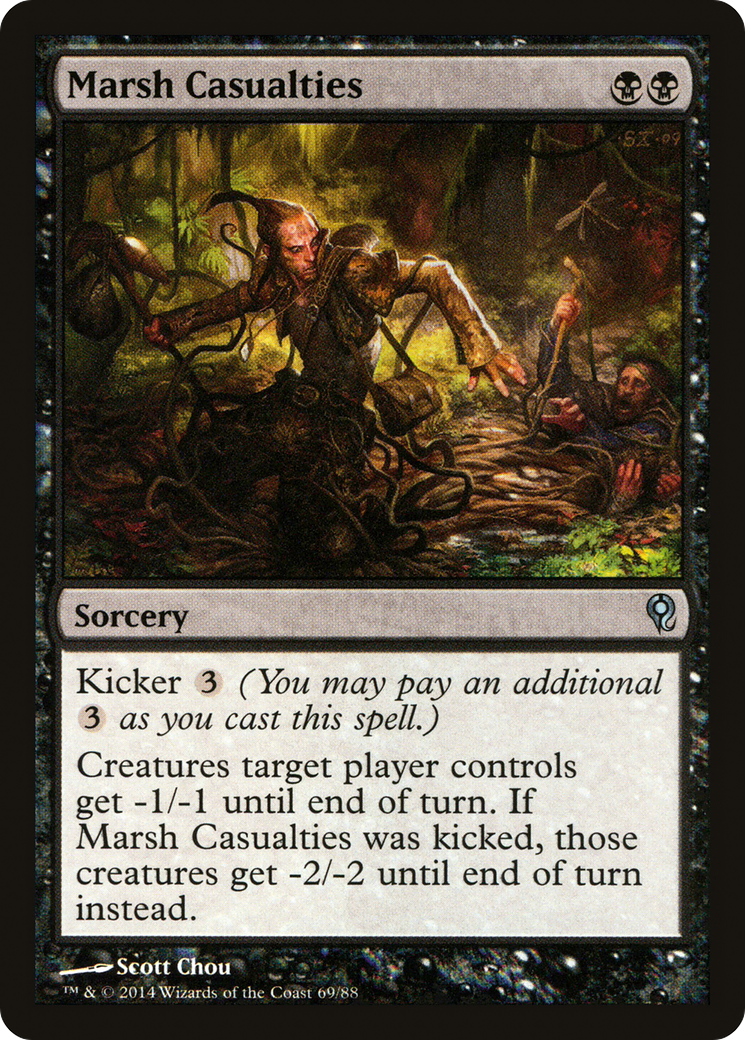 Marsh Casualties (DDM-069) - Duel Decks: Jace vs. Vraska - Premium MTG Single from Wizards of the Coast - Just $0.25! Shop now at Game Crave Tournament Store