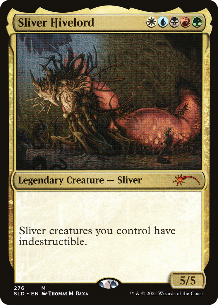 Sliver Hivelord (SLD-276) - Secret Lair Drop Foil - Premium MTG Single from Wizards of the Coast - Just $4.02! Shop now at Game Crave Tournament Store
