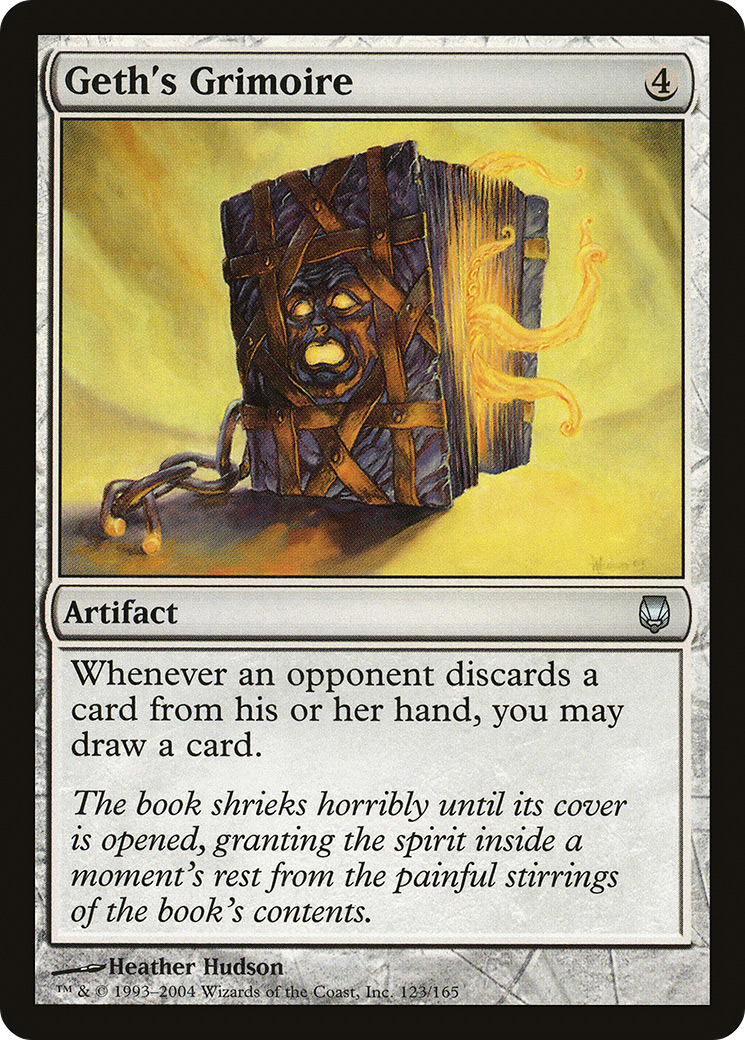Geth's Grimoire (DST-123) - Darksteel - Premium MTG Single from Wizards of the Coast - Just $0.94! Shop now at Game Crave Tournament Store