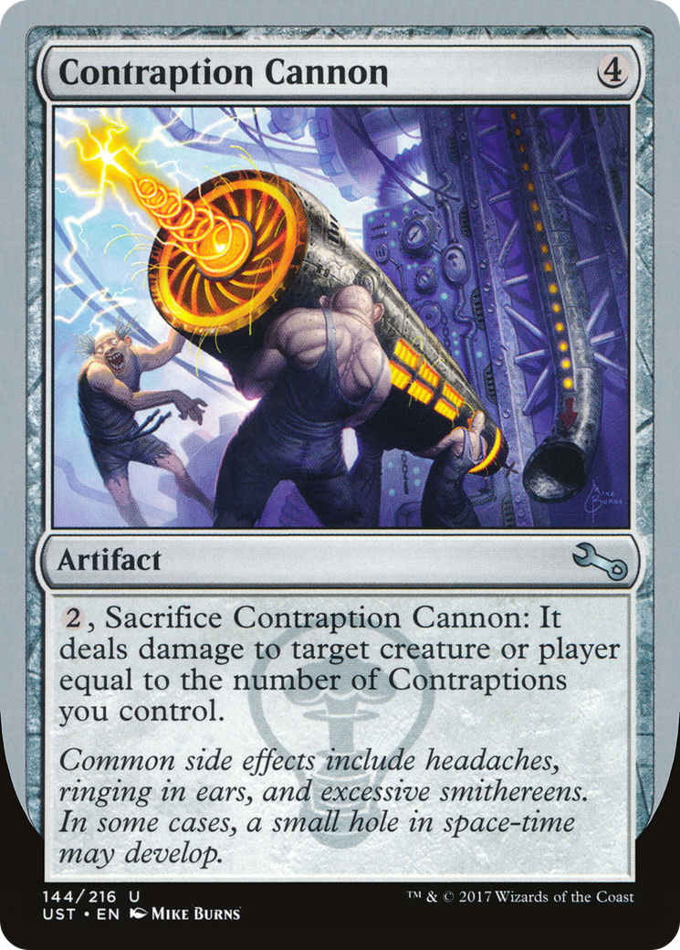 Contraption Cannon (UST-144) - Unstable - Premium MTG Single from Wizards of the Coast - Just $0.08! Shop now at Game Crave Tournament Store