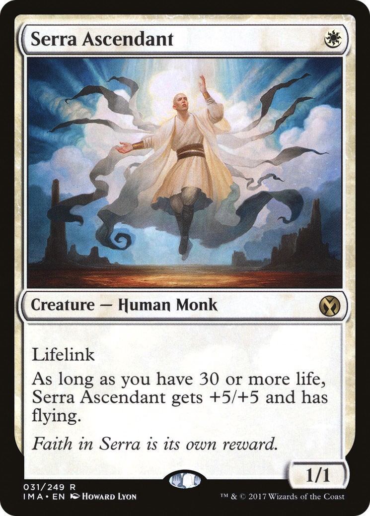 Serra Ascendant (IMA-031) - Iconic Masters Foil - Premium MTG Single from Wizards of the Coast - Just $11! Shop now at Game Crave Tournament Store