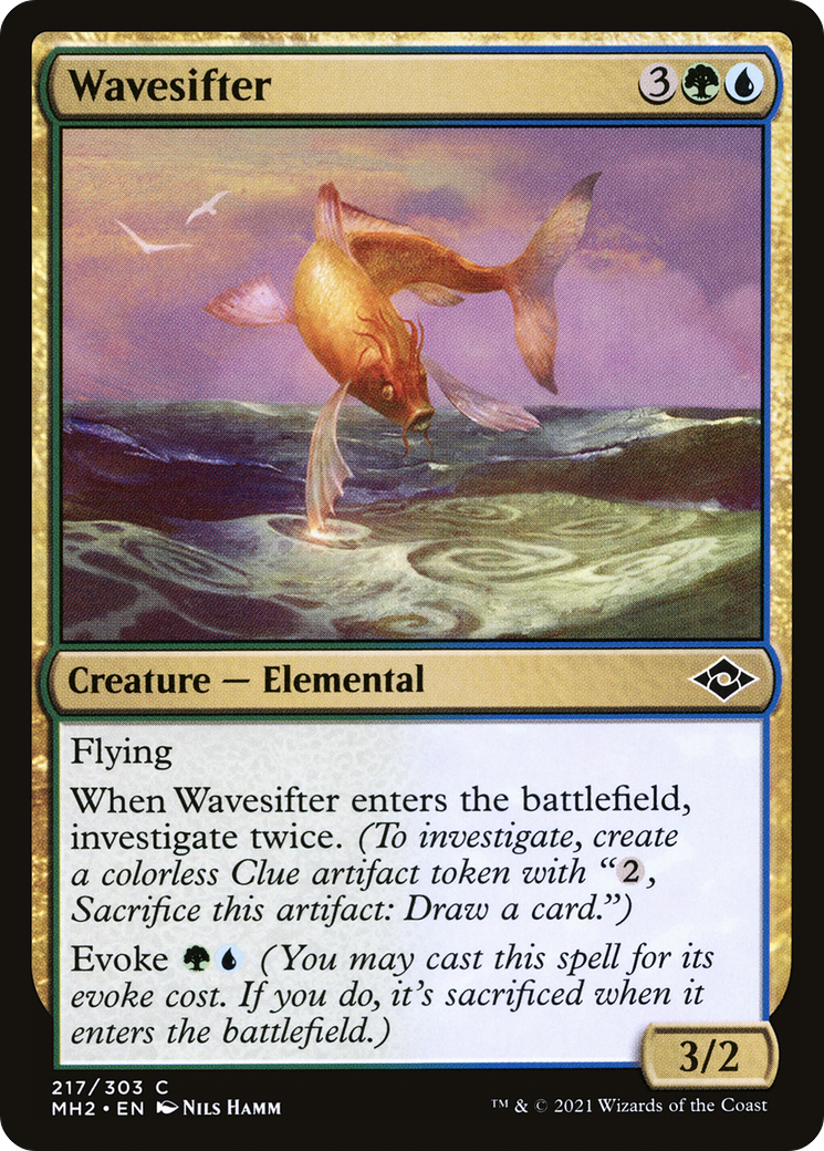 Wavesifter (MH2-217) - Modern Horizons 2 - Premium MTG Single from Wizards of the Coast - Just $0.08! Shop now at Game Crave Tournament Store