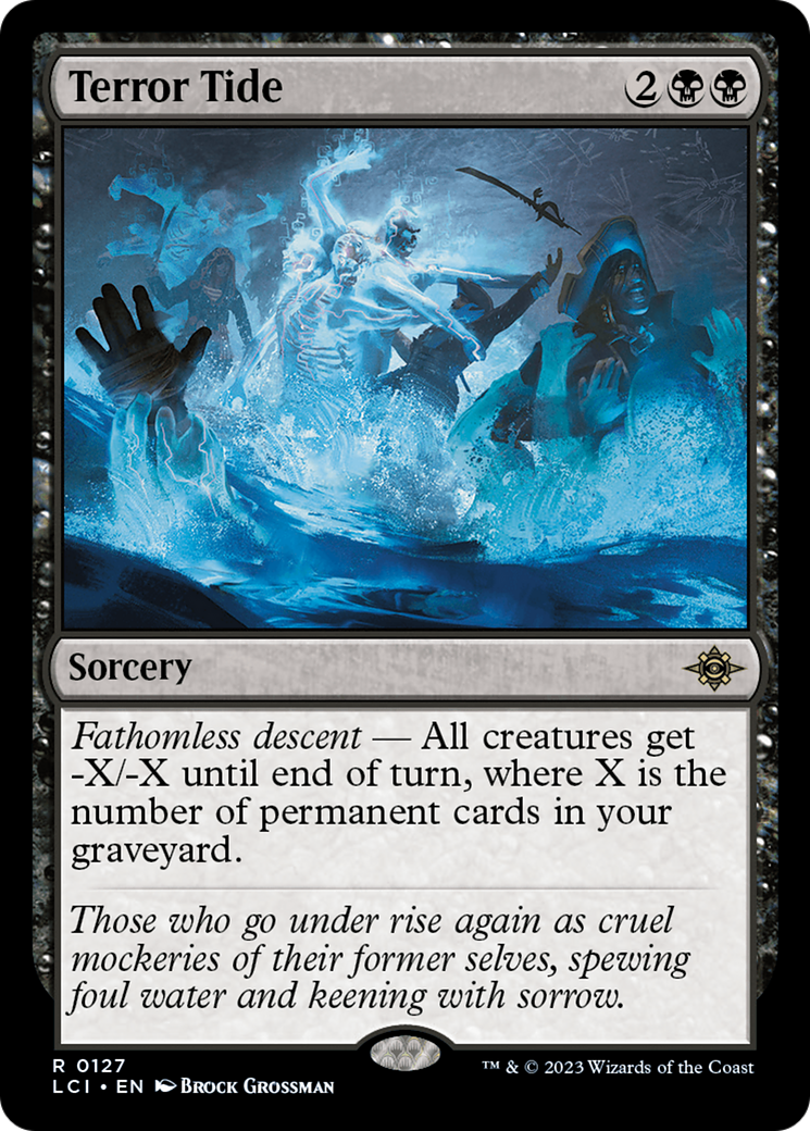 Terror Tide (LCI-127) - The Lost Caverns of Ixalan - Premium MTG Single from Wizards of the Coast - Just $0.08! Shop now at Game Crave Tournament Store