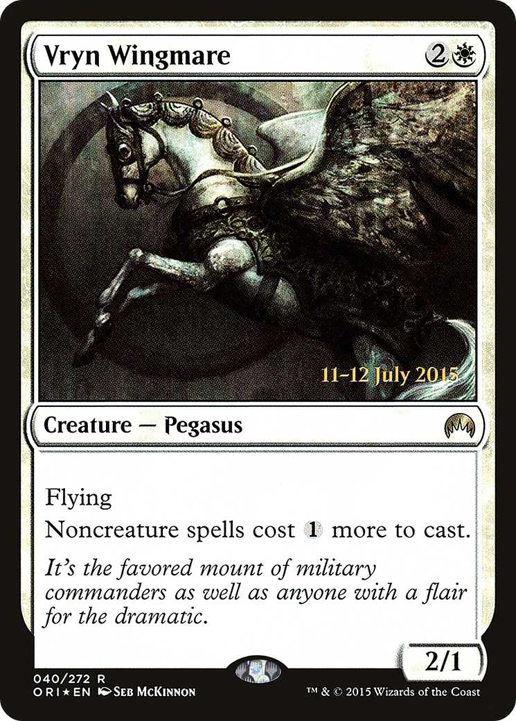 Vryn Wingmare (PORI-40S) - Magic Origins Promos Foil - Premium MTG Single from Wizards of the Coast - Just $0.90! Shop now at Game Crave Tournament Store