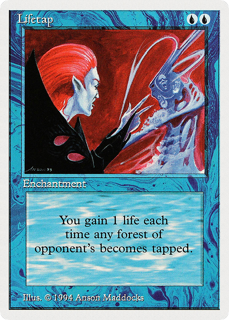 Lifetap (SUM-063) - Summer Magic / Edgar - Premium MTG Single from Wizards of the Coast - Just $0.08! Shop now at Game Crave Tournament Store
