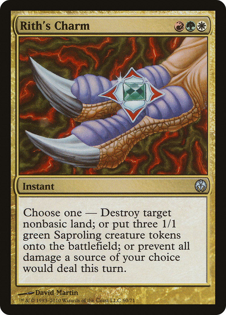 Rith's Charm (DDE-060) - Duel Decks: Phyrexia vs. the Coalition - Premium MTG Single from Wizards of the Coast - Just $0.08! Shop now at Game Crave Tournament Store