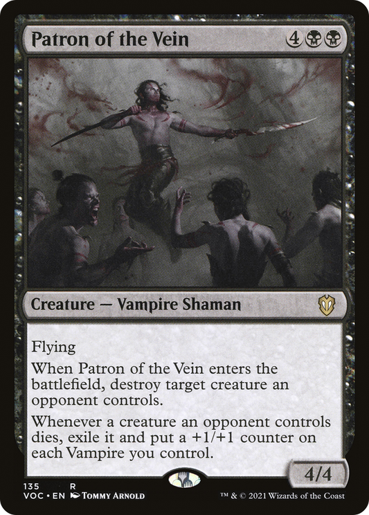 Patron of the Vein (VOC-135) - Crimson Vow Commander - Premium MTG Single from Wizards of the Coast - Just $0.26! Shop now at Game Crave Tournament Store