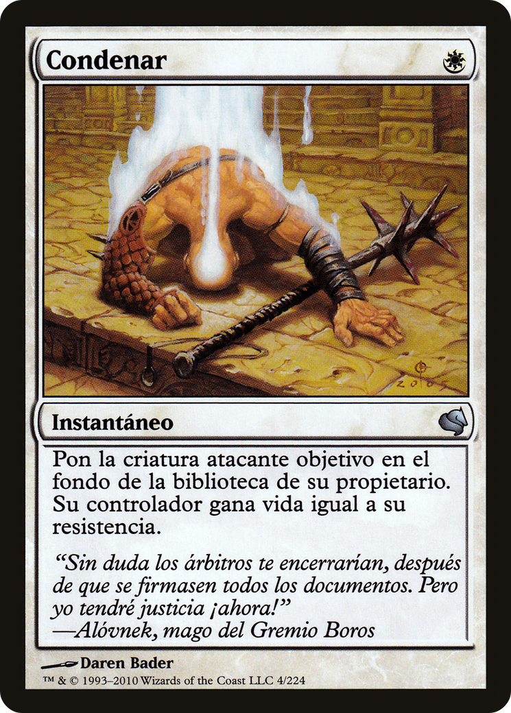 Condemn (PS11-004) - Salvat 2011 - Premium MTG Single from Wizards of the Coast - Just $0! Shop now at Game Crave Tournament Store
