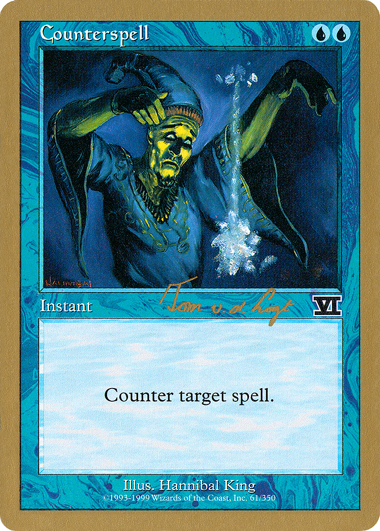 Counterspell (WC00-TVDL61B) - World Championship Decks 2000 - Premium MTG Single from Wizards of the Coast - Just $0.41! Shop now at Game Crave Tournament Store