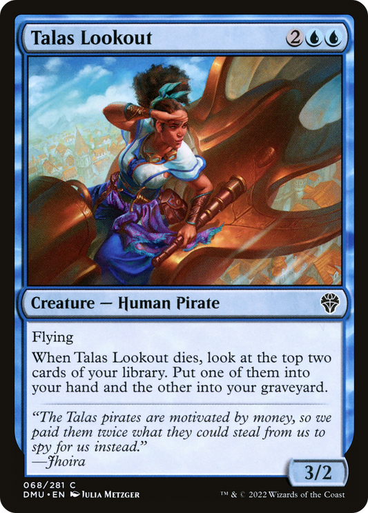 Talas Lookout (DMU-068) - Dominaria United - Premium MTG Single from Wizards of the Coast - Just $0.25! Shop now at Game Crave Tournament Store