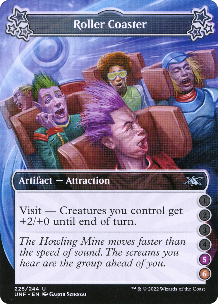 Roller Coaster (UNF-225D) - Unfinity - Premium MTG Single from Wizards of the Coast - Just $0.08! Shop now at Game Crave Tournament Store