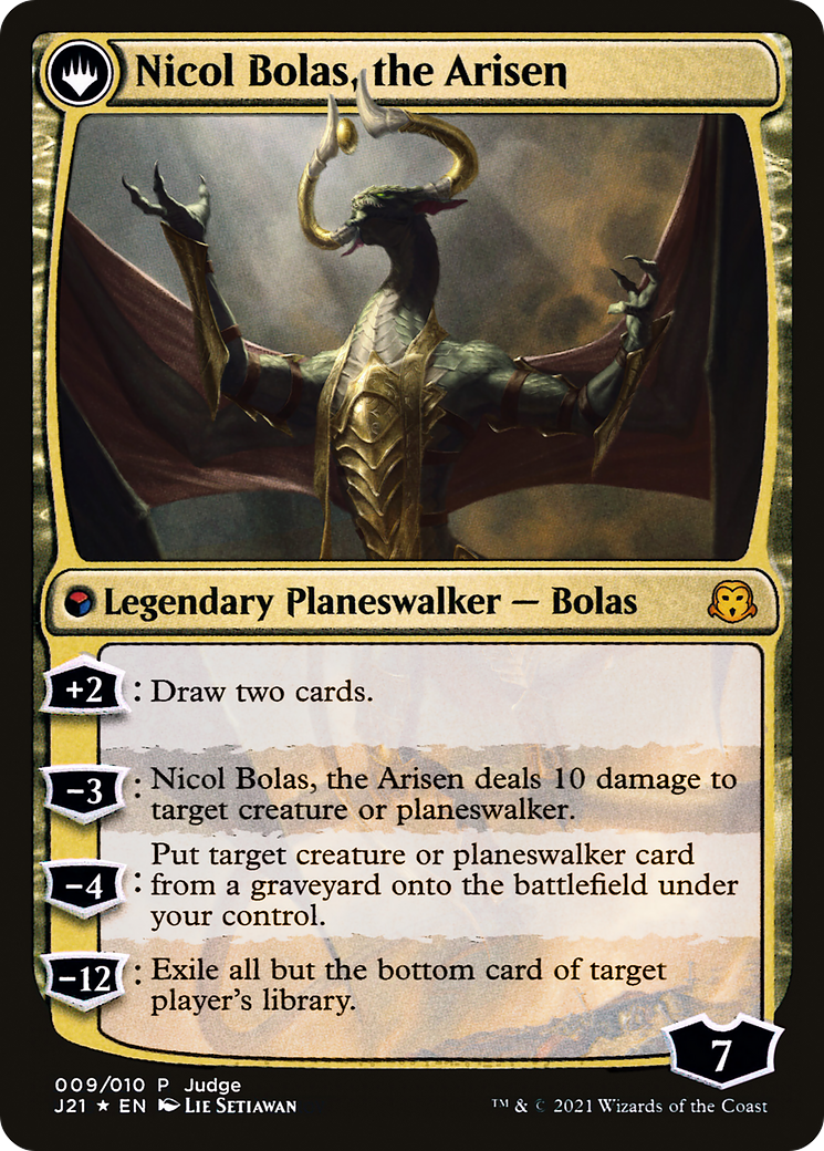 Nicol Bolas, the Ravager // Nicol Bolas, the Arisen (PJ21-009) - Judge Gift Cards 2021: (originpwdfc) Foil - Premium MTG Single from Wizards of the Coast - Just $8.24! Shop now at Game Crave Tournament Store