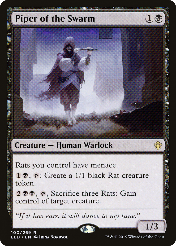 Piper of the Swarm (ELD-100) - Throne of Eldraine - Premium MTG Single from Wizards of the Coast - Just $0.66! Shop now at Game Crave Tournament Store