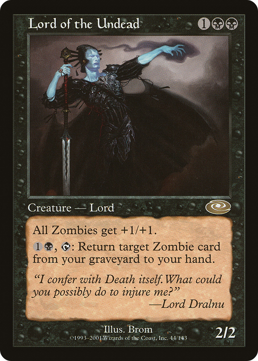 Lord of the Undead (PLS-044) - Planeshift - Premium MTG Single from Wizards of the Coast - Just $9.33! Shop now at Game Crave Tournament Store