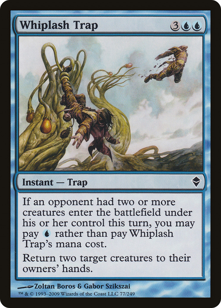 Whiplash Trap (ZEN-077) - Zendikar - Premium MTG Single from Wizards of the Coast - Just $0.25! Shop now at Game Crave Tournament Store