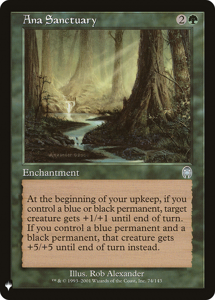 Ana Sanctuary (MB1-1118) - Mystery Booster - Premium MTG Single from Wizards of the Coast - Just $0.08! Shop now at Game Crave Tournament Store