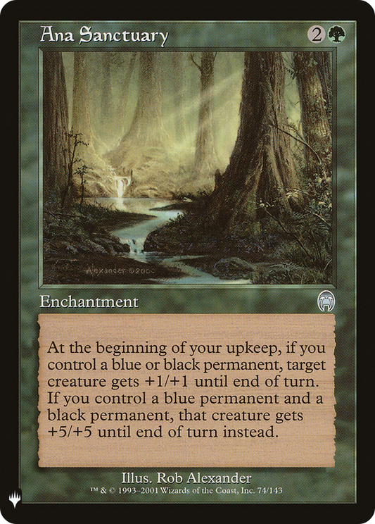 Ana Sanctuary (MB1-1118) - Mystery Booster - Premium MTG Single from Wizards of the Coast - Just $0.08! Shop now at Game Crave Tournament Store