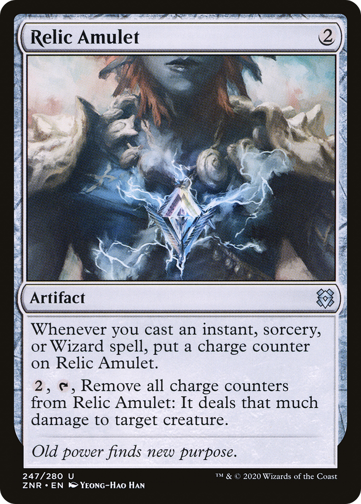 Relic Amulet (ZNR-247) - Zendikar Rising - Premium MTG Single from Wizards of the Coast - Just $0.08! Shop now at Game Crave Tournament Store