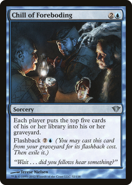 Chill of Foreboding (DKA-032) - Dark Ascension - Premium MTG Single from Wizards of the Coast - Just $0.25! Shop now at Game Crave Tournament Store