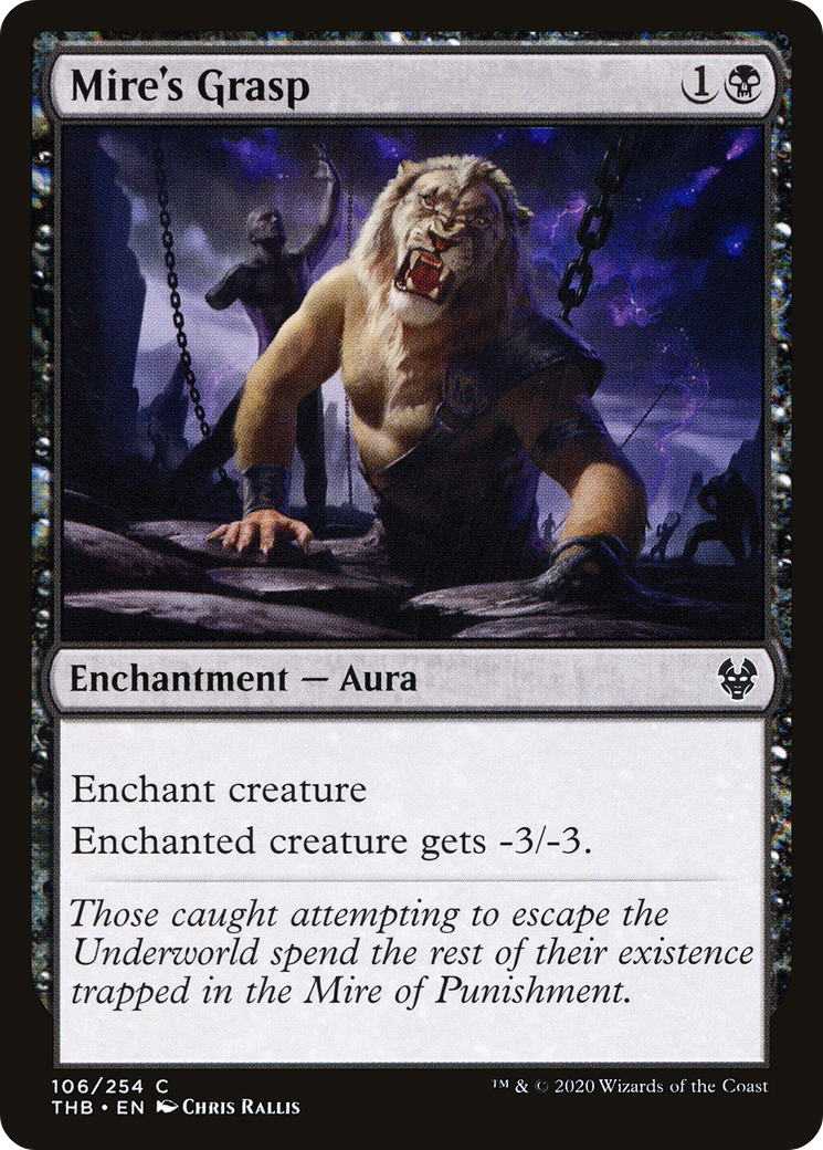 Mire's Grasp (THB-106) - Theros Beyond Death Foil - Premium MTG Single from Wizards of the Coast - Just $0.21! Shop now at Game Crave Tournament Store