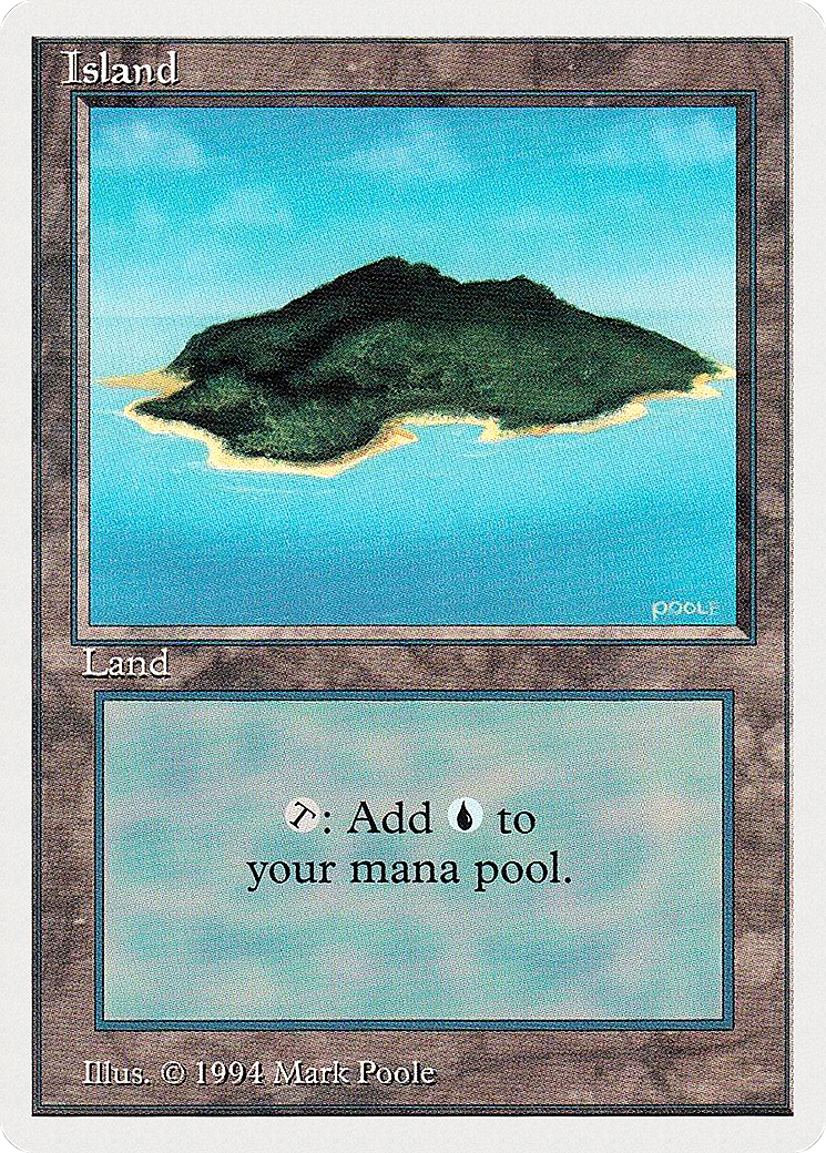Island (SUM-296) - Summer Magic / Edgar - Premium MTG Single from Wizards of the Coast - Just $0.24! Shop now at Game Crave Tournament Store