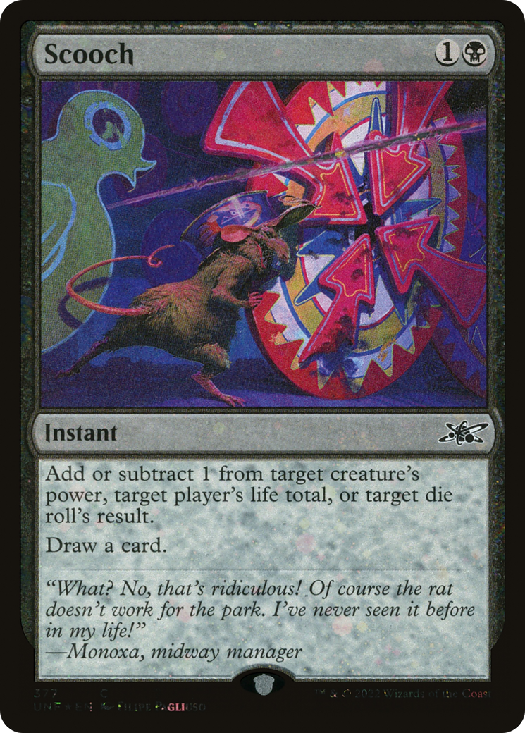 Scooch (UNF-377) - Unfinity Foil - Premium MTG Single from Wizards of the Coast - Just $0.25! Shop now at Game Crave Tournament Store