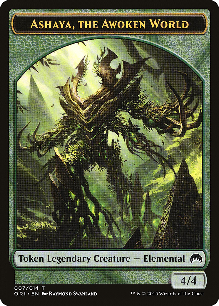 Ashaya, the Awoken World (TORI-007) - Magic Origins Tokens - Premium MTG Single from Wizards of the Coast - Just $0.12! Shop now at Game Crave Tournament Store