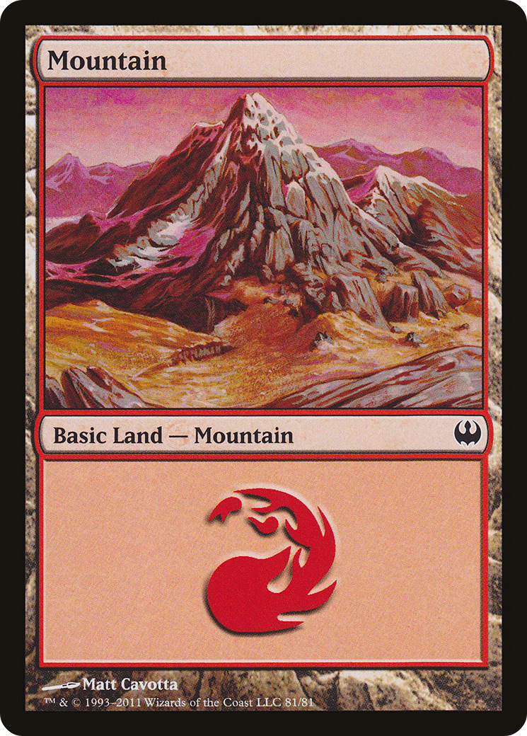Mountain (DDG-081) - Duel Decks: Knights vs. Dragons - Premium MTG Single from Wizards of the Coast - Just $0.08! Shop now at Game Crave Tournament Store