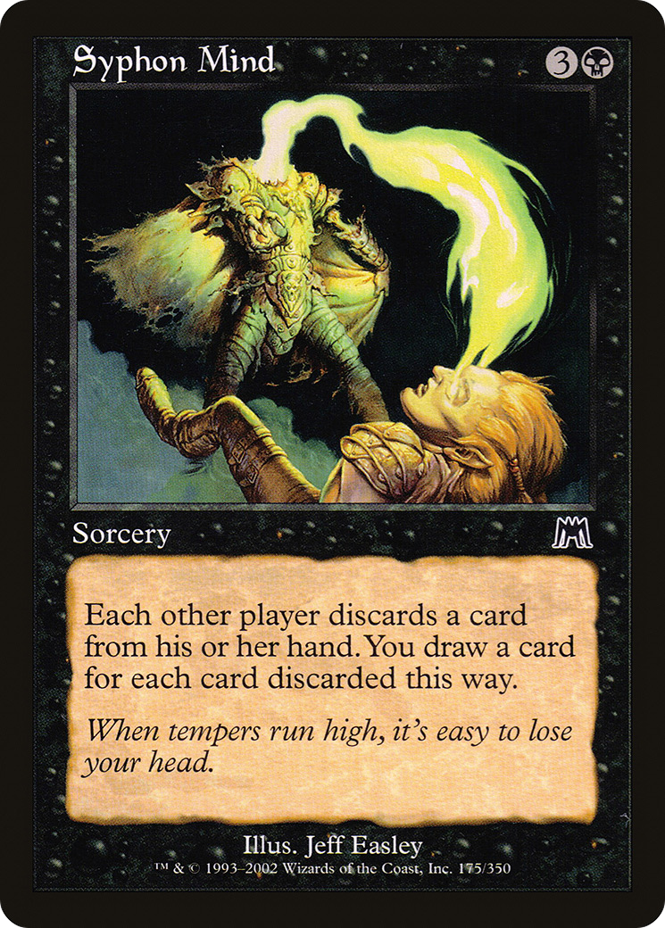 Syphon Mind (ONS-175) - Onslaught - Premium MTG Single from Wizards of the Coast - Just $0.63! Shop now at Game Crave Tournament Store