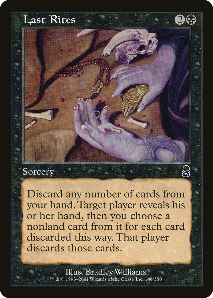 Last Rites (ODY-146) - Odyssey - Premium MTG Single from Wizards of the Coast - Just $0.08! Shop now at Game Crave Tournament Store