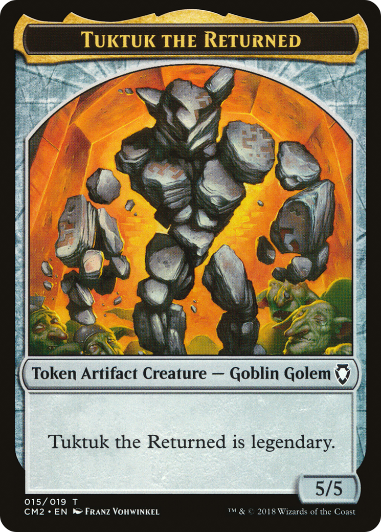 Tuktuk the Returned (TCM2-015) - Commander Anthology Volume II Tokens - Premium MTG Single from Wizards of the Coast - Just $0.38! Shop now at Game Crave Tournament Store