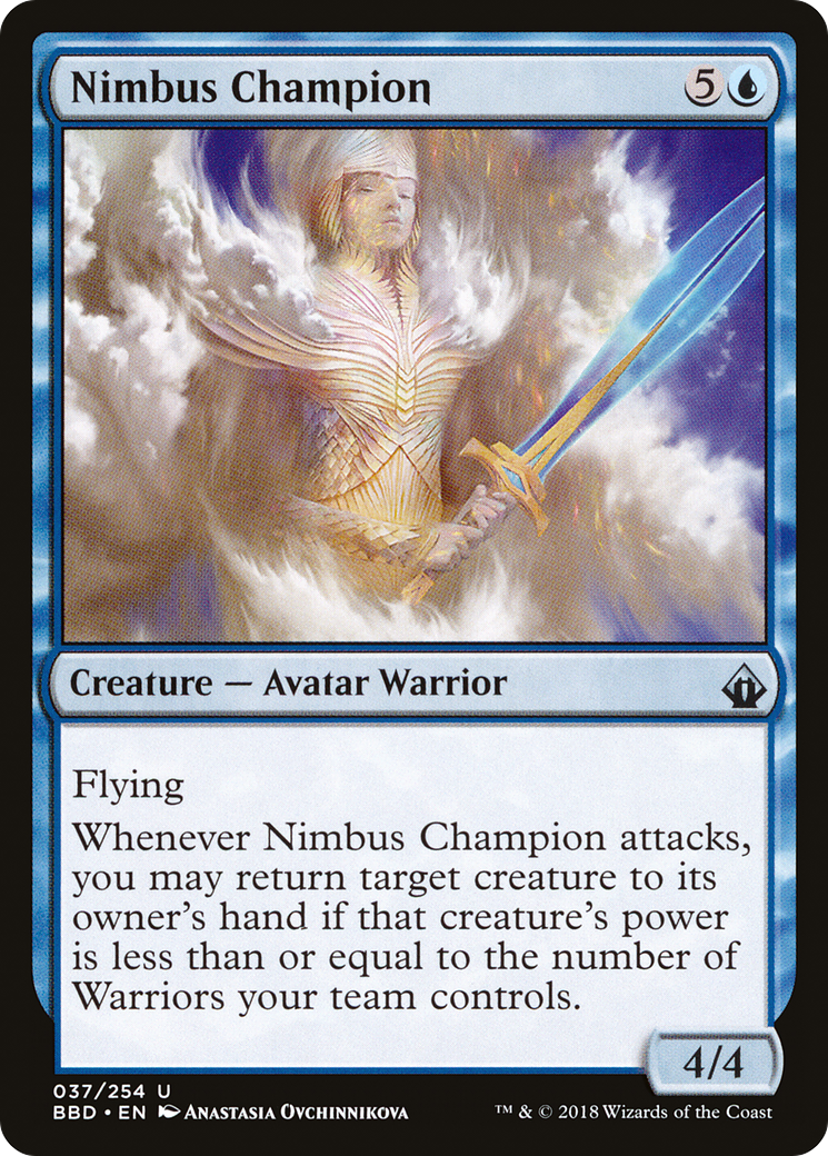 Nimbus Champion (BBD-037) - Battlebond - Premium MTG Single from Wizards of the Coast - Just $0.08! Shop now at Game Crave Tournament Store