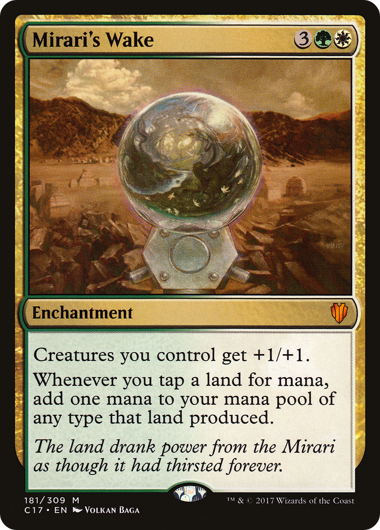 Mirari's Wake (C17-181) - Commander 2017 - Premium MTG Single from Wizards of the Coast - Just $1.15! Shop now at Game Crave Tournament Store