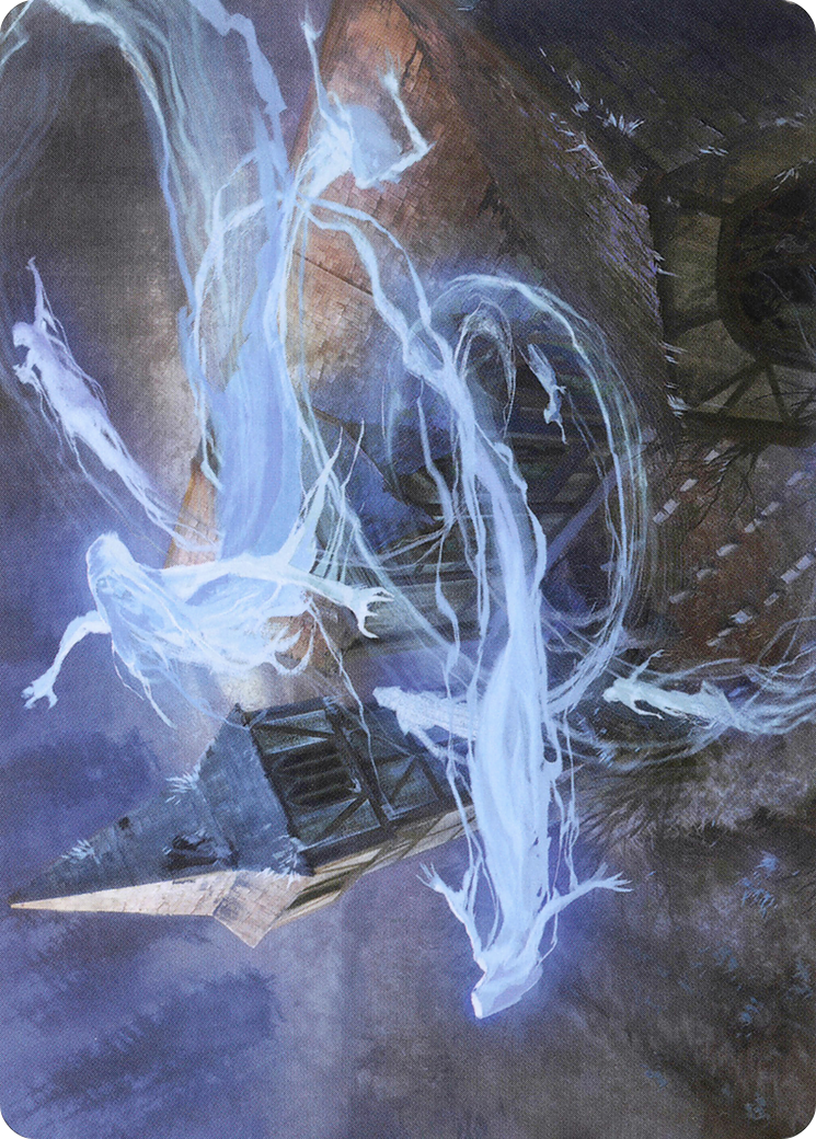 Hallowed Haunting // Hallowed Haunting (AVOW-012) - Crimson Vow Art Series (Borderless) Foil - Premium MTG Single from Wizards of the Coast - Just $0! Shop now at Game Crave Tournament Store