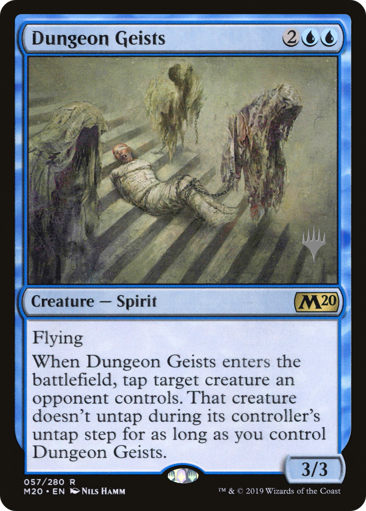 Dungeon Geists (PM20-57P) - Core Set 2020 Promos - Premium MTG Single from Wizards of the Coast - Just $0.10! Shop now at Game Crave Tournament Store