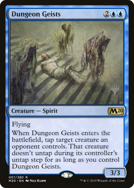 Dungeon Geists (PM20-57P) - Core Set 2020 Promos - Premium MTG Single from Wizards of the Coast - Just $0.10! Shop now at Game Crave Tournament Store