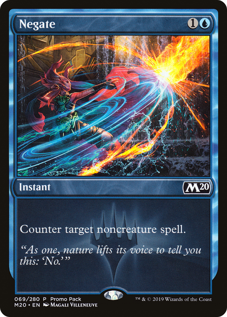 Negate (PM20-069) - Core Set 2020 Promos - Premium MTG Single from Wizards of the Coast - Just $0.31! Shop now at Game Crave Tournament Store