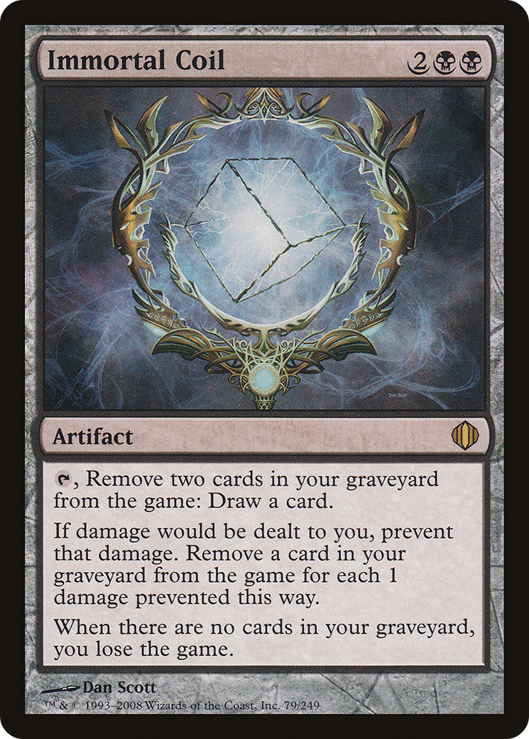 Immortal Coil (ALA-079) - Shards of Alara - Premium MTG Single from Wizards of the Coast - Just $0.14! Shop now at Game Crave Tournament Store