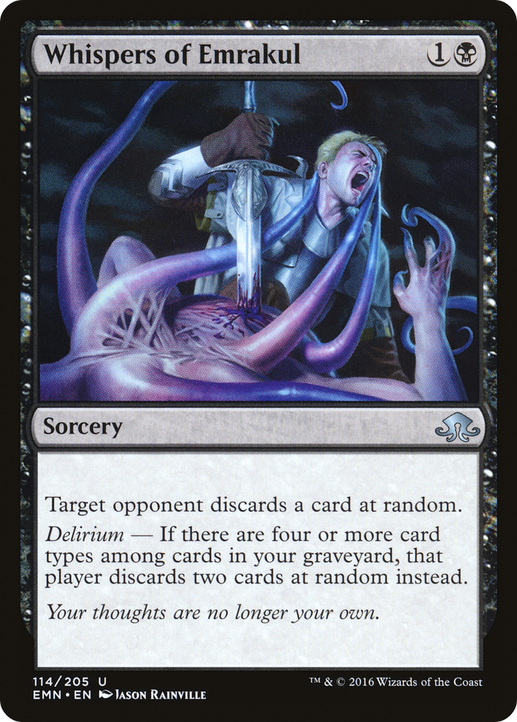 Whispers of Emrakul (EMN-114) - Eldritch Moon - Premium MTG Single from Wizards of the Coast - Just $0.08! Shop now at Game Crave Tournament Store