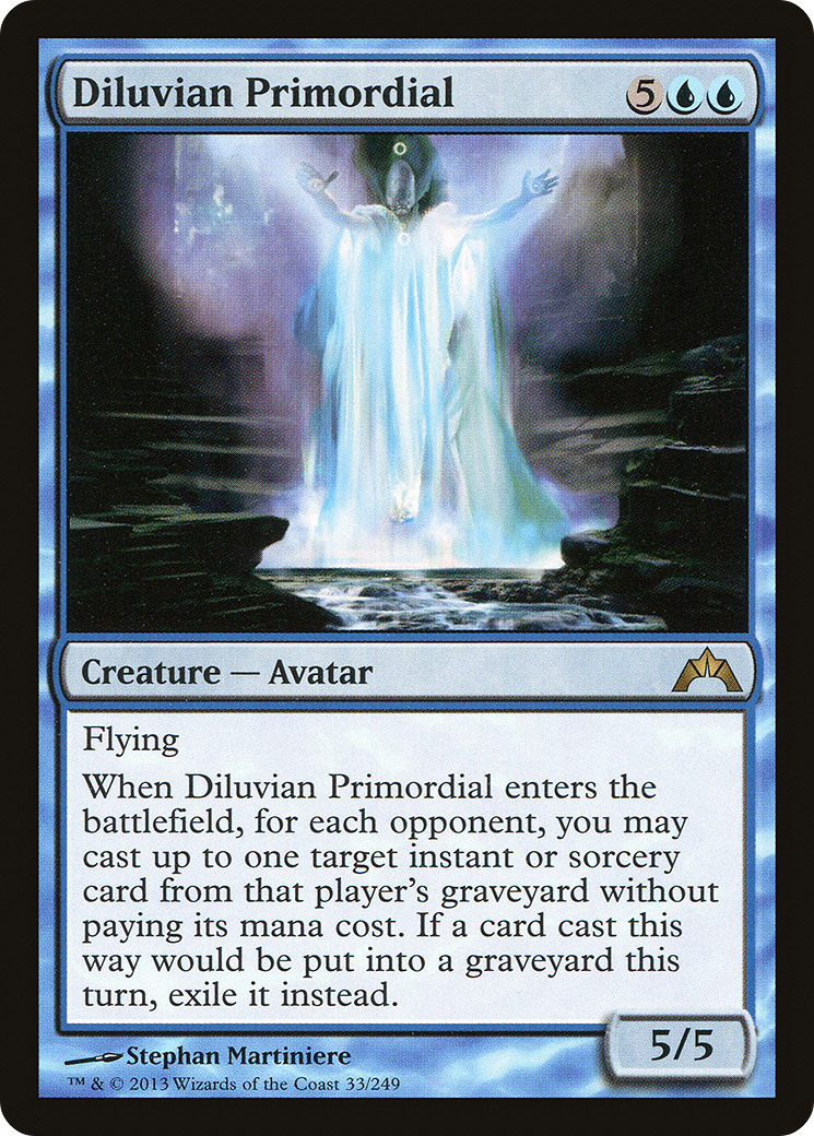 Diluvian Primordial (GTC-033) - Gatecrash Foil - Premium MTG Single from Wizards of the Coast - Just $0.99! Shop now at Game Crave Tournament Store
