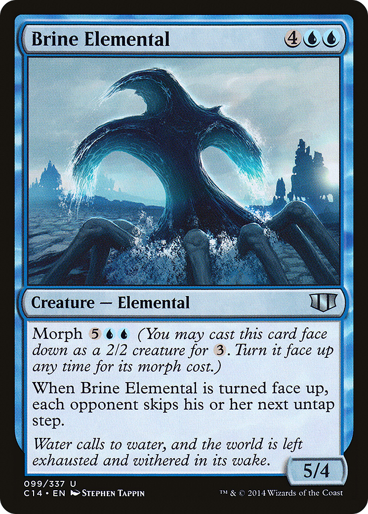 Brine Elemental (C14-099) - Commander 2014 - Premium MTG Single from Wizards of the Coast - Just $0.08! Shop now at Game Crave Tournament Store