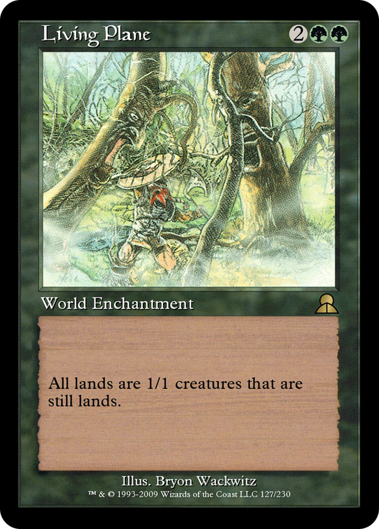 Living Plane (ME3-127) - Masters Edition III - Premium MTG Single from Wizards of the Coast - Just $0! Shop now at Game Crave Tournament Store